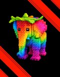 Rainbow Strawberry Elephant